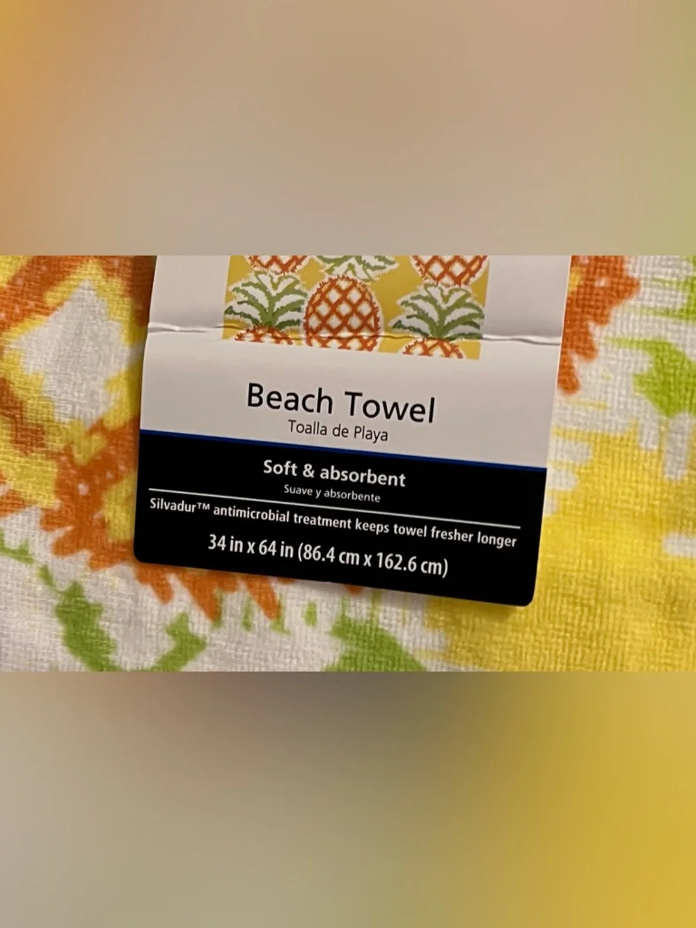 Pineapple Beach Towel